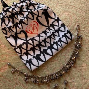Brighton Heartbead bracelet and earrings